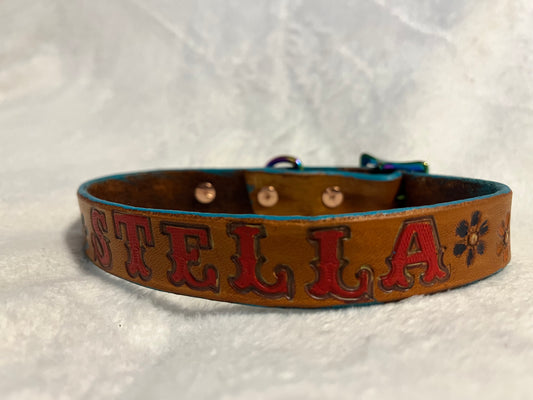 Floral Custom Dog Collar